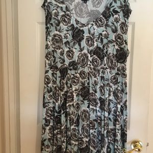 Torrid Floral Skater Dress